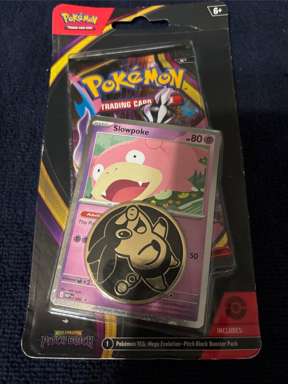 Trading Card Game Slowpoke Collector Pack - Pink